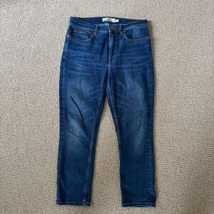 Vineyard Vines High Rise Straight Jeans Size 28 Medium Wash Stretch Denim